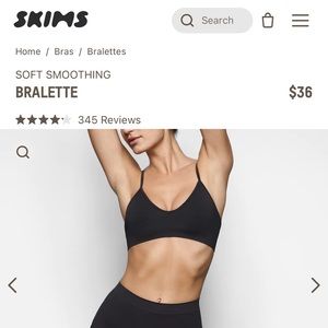 Skims bralette black